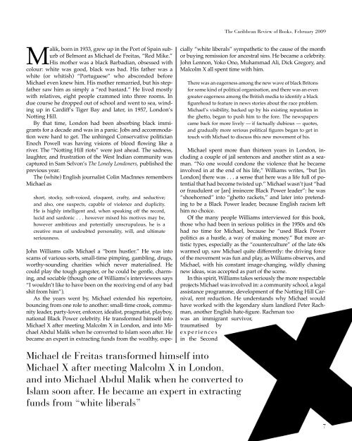 The Caribbean Review of Books (New vol. 1, no. 19, February 2009)