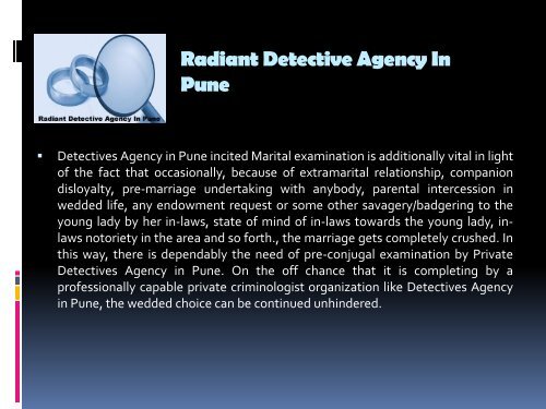 Female Venus Detective Agency in India..PDF