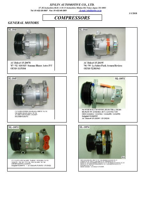 YOUNG SHINE COMPRESSORS 2018