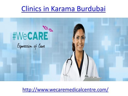 Clinics in karama Burdubai