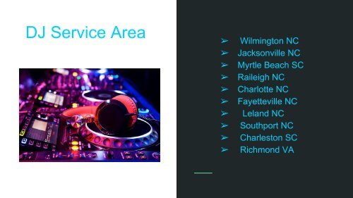 Disc Jockey in Richmond VA