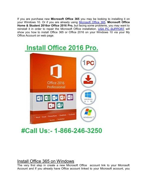 How to install Office 2016 on Windows 10