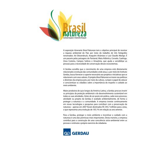 catalogo Brasil Natureza