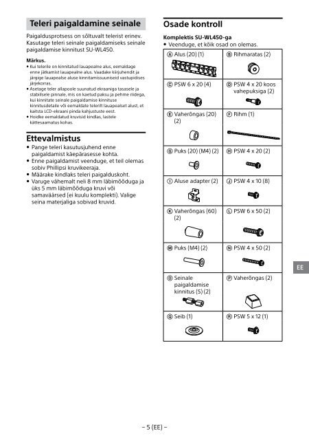 Sony KDL-49WD754 - KDL-49WD754 Mode d'emploi Slovaque