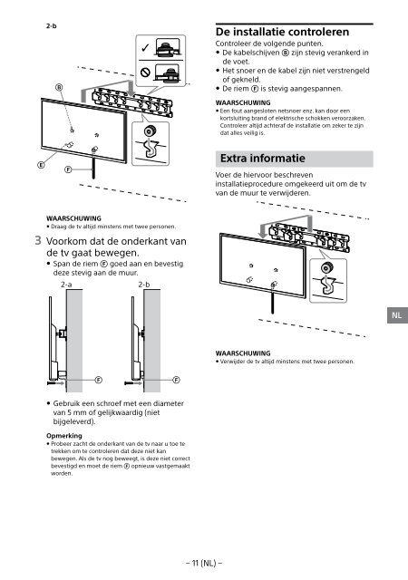 Sony KDL-49WD754 - KDL-49WD754 Mode d'emploi Slovaque