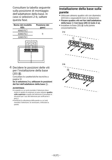 Sony KDL-49WD754 - KDL-49WD754 Mode d'emploi Slovaque