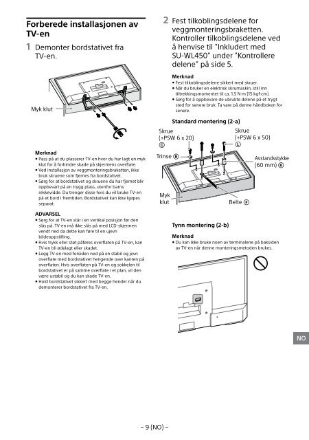 Sony KDL-49WD754 - KDL-49WD754 Mode d'emploi Finlandais