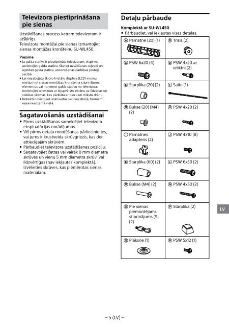 Sony KDL-49WD754 - KDL-49WD754 Mode d'emploi Finlandais