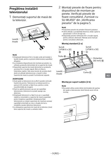 Sony KDL-49WD754 - KDL-49WD754 Mode d'emploi Fran&ccedil;ais