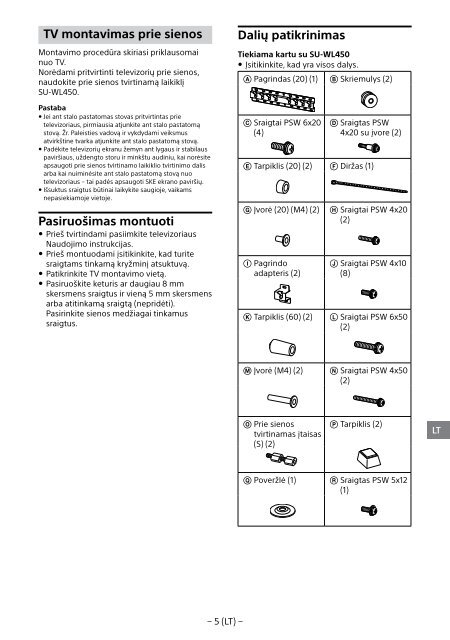 Sony KDL-49WD754 - KDL-49WD754 Mode d'emploi Fran&ccedil;ais