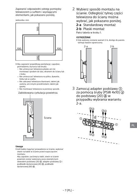 Sony KDL-49WD754 - KDL-49WD754 Mode d'emploi Norv&eacute;gien