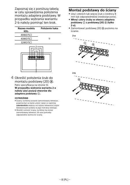 Sony KDL-49WD754 - KDL-49WD754 Mode d'emploi Norv&eacute;gien