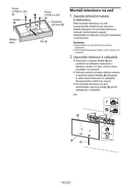 Sony KDL-49WD754 - KDL-49WD754 Mode d'emploi Serbe