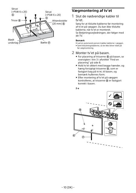 Sony KDL-49WD754 - KDL-49WD754 Mode d'emploi Turc