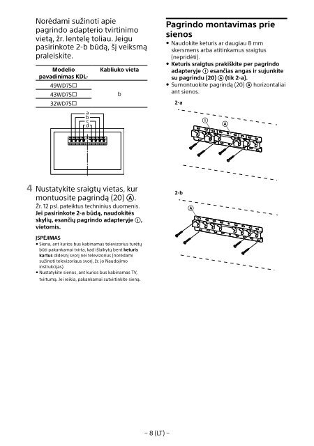 Sony KDL-49WD754 - KDL-49WD754 Mode d'emploi Turc