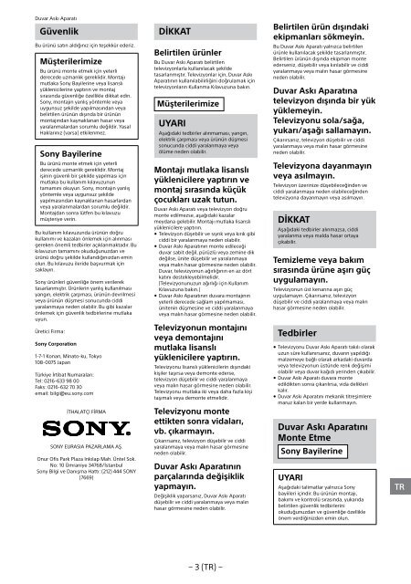 Sony KDL-49WD754 - KDL-49WD754 Mode d'emploi Anglais