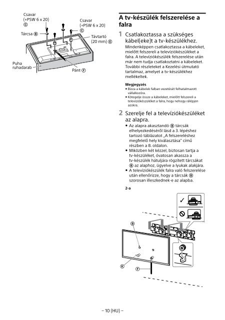 Sony KDL-49WD754 - KDL-49WD754 Mode d'emploi Anglais