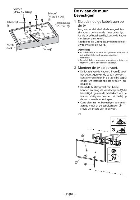 Sony KDL-49WD754 - KDL-49WD754 Mode d'emploi Anglais