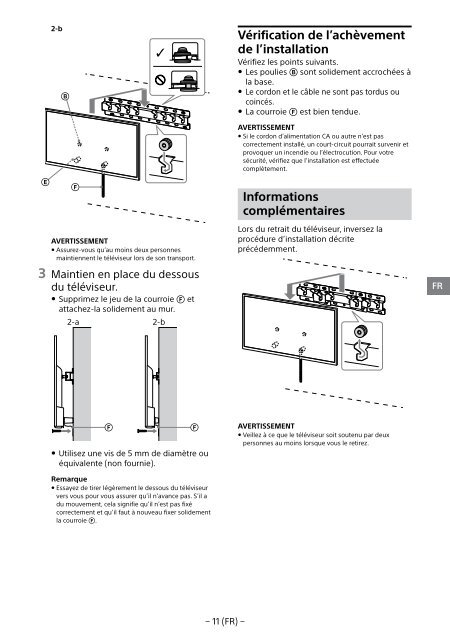 Sony KDL-49WD754 - KDL-49WD754 Mode d'emploi Roumain