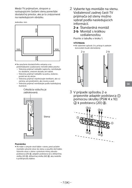 Sony KDL-49WD754 - KDL-49WD754 Mode d'emploi Italien