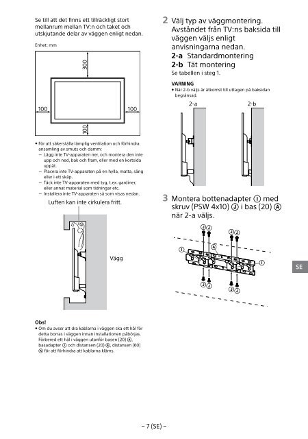 Sony KDL-49WD754 - KDL-49WD754 Mode d'emploi Italien