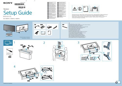 Sony KDL-49WD754 - KDL-49WD754 Mode d'emploi Polonais