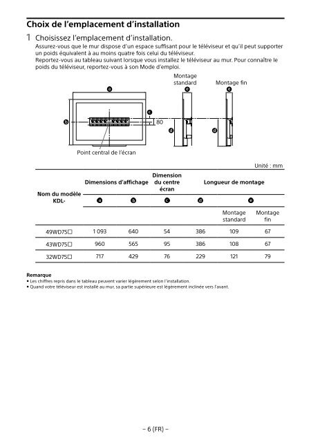 Sony KDL-49WD754 - KDL-49WD754 Mode d'emploi Ukrainien