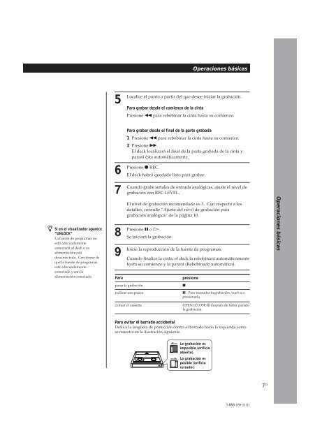 Sony DTC-ZE700 - DTC-ZE700 Consignes d&rsquo;utilisation Anglais