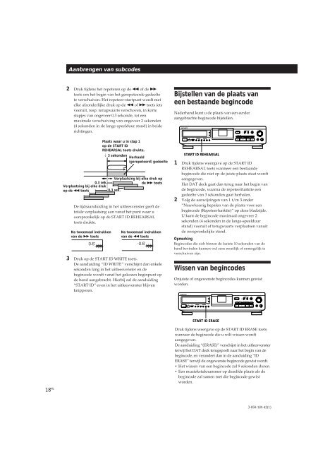 Sony DTC-ZE700 - DTC-ZE700 Consignes d&rsquo;utilisation Italien