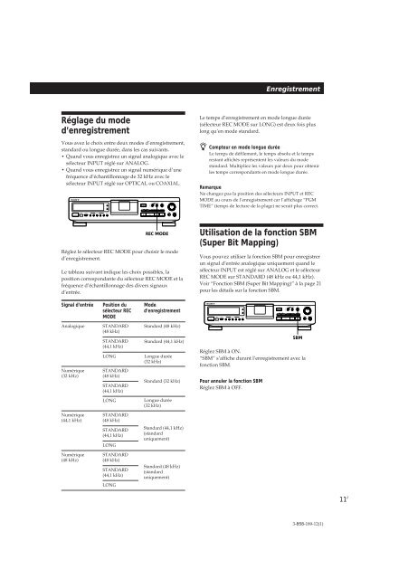 Sony DTC-ZE700 - DTC-ZE700 Consignes d&rsquo;utilisation Portugais