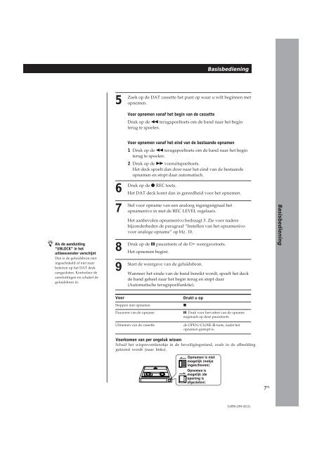 Sony DTC-ZE700 - DTC-ZE700 Consignes d&rsquo;utilisation Su&eacute;dois