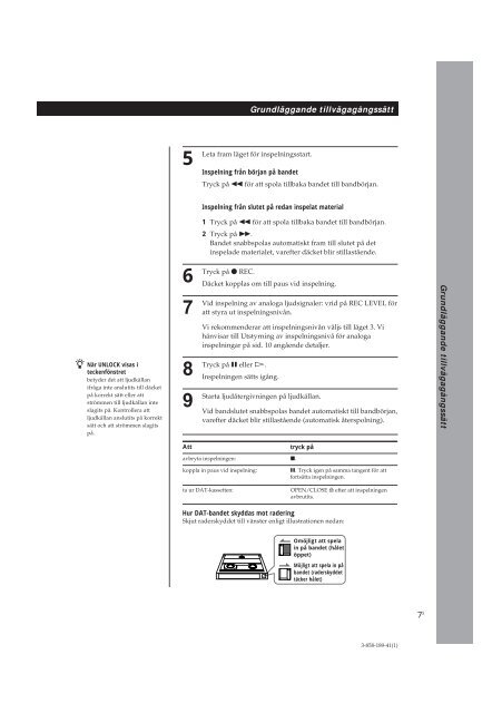 Sony DTC-ZE700 - DTC-ZE700 Consignes d&rsquo;utilisation Allemand