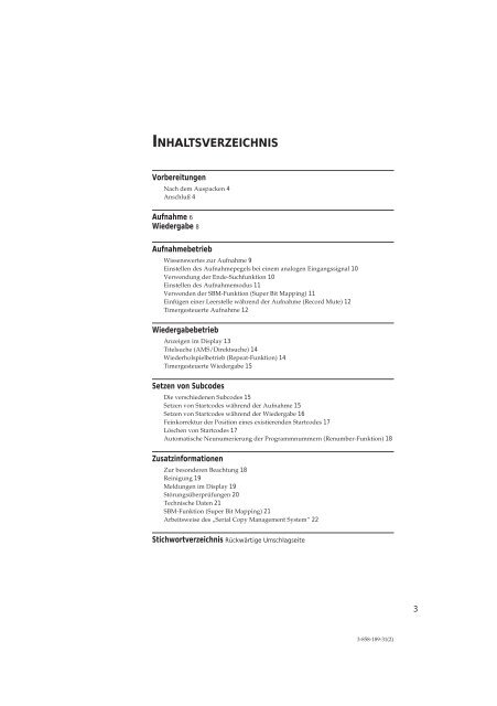 Sony DTC-ZE700 - DTC-ZE700 Consignes d&rsquo;utilisation Allemand