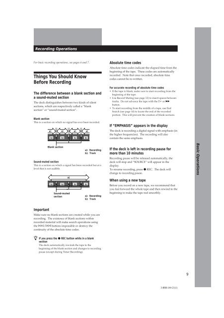 Sony DTC-ZE700 - DTC-ZE700 Consignes d&rsquo;utilisation Anglais