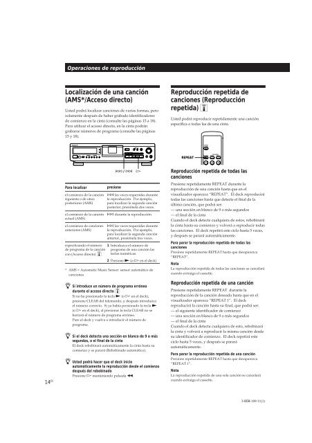 Sony DTC-ZE700 - DTC-ZE700 Consignes d&rsquo;utilisation Espagnol