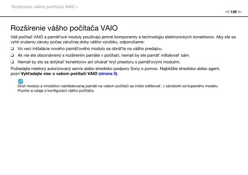 Sony VPCSA4A4E - VPCSA4A4E Mode d'emploi Slovaque