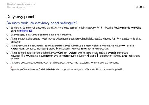 Sony VPCSA4A4E - VPCSA4A4E Mode d'emploi Slovaque