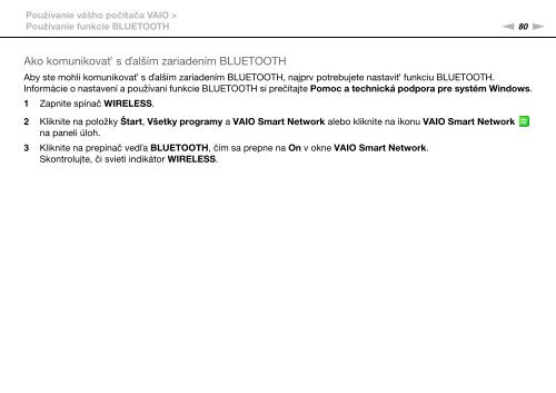 Sony VPCSA4A4E - VPCSA4A4E Mode d'emploi Slovaque