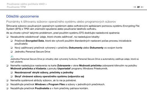 Sony VPCSA4A4E - VPCSA4A4E Mode d'emploi Slovaque