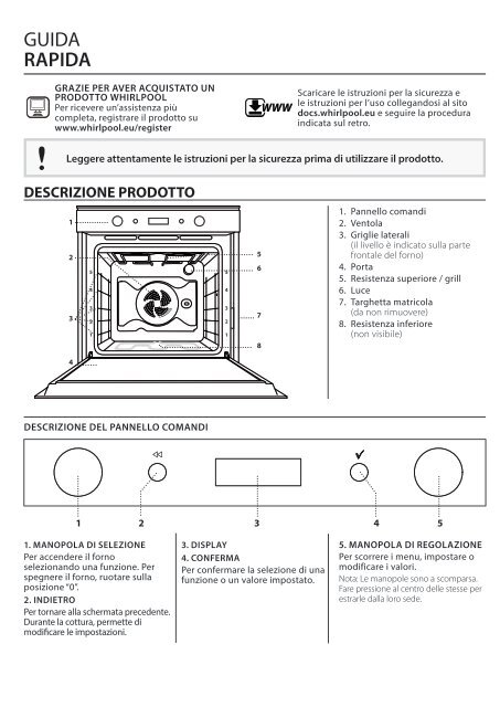 KitchenAid OAKZ9 142 P IX - OAKZ9 142 P IX IT (859991544400) Use and care guide