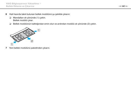 Sony VPCSA4A4E - VPCSA4A4E Mode d'emploi Turc