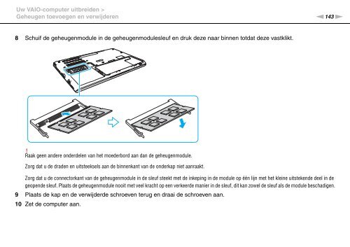 Sony VPCSA4A4E - VPCSA4A4E Mode d'emploi N&eacute;erlandais
