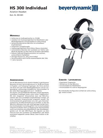 HS 300 Individual - Beyerdynamic