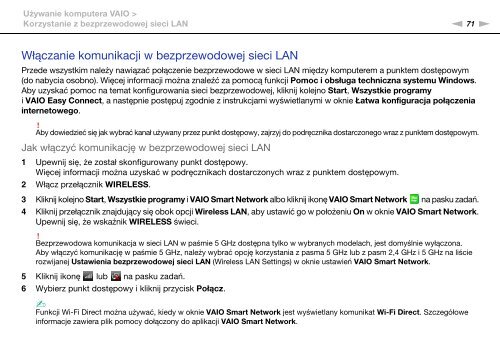 Sony VPCSA4A4E - VPCSA4A4E Mode d'emploi Polonais