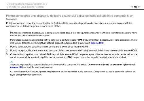 Sony VPCSA4A4E - VPCSA4A4E Mode d'emploi Roumain