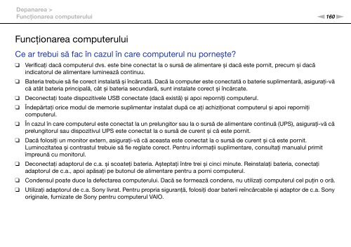 Sony VPCSA4A4E - VPCSA4A4E Mode d'emploi Roumain