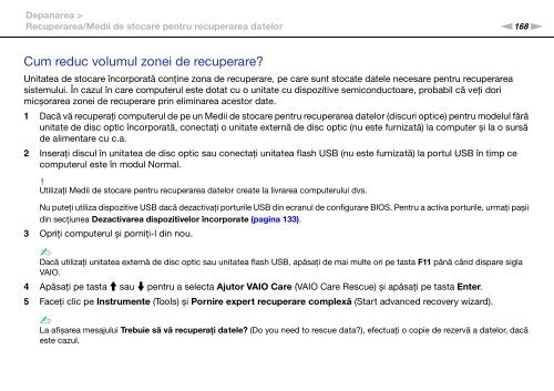 Sony VPCSA4A4E - VPCSA4A4E Mode d'emploi Roumain