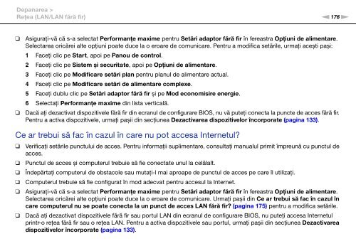 Sony VPCSA4A4E - VPCSA4A4E Mode d'emploi Roumain