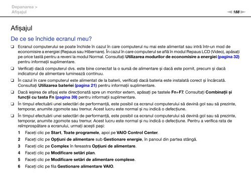 Sony VPCSA4A4E - VPCSA4A4E Mode d'emploi Roumain