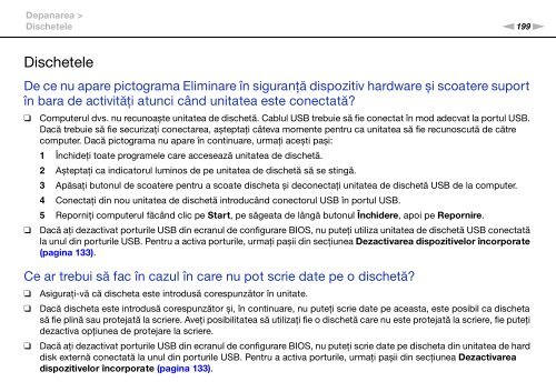 Sony VPCSA4A4E - VPCSA4A4E Mode d'emploi Roumain